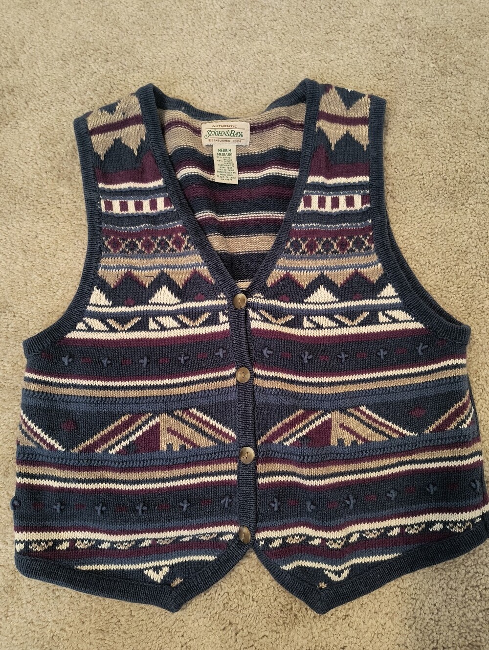 Vintage Knit Vest